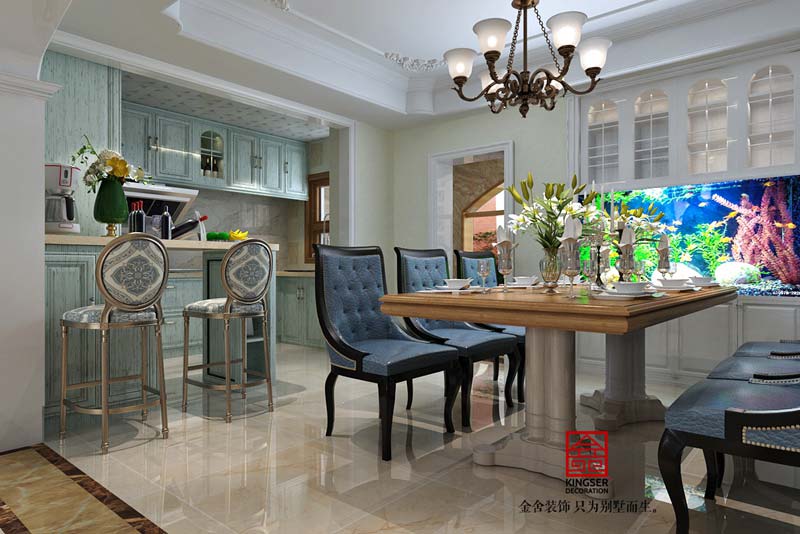 天下錦程270平米簡(jiǎn)歐風(fēng)格裝修效果圖