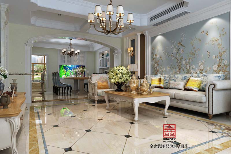 天下錦程270平米簡(jiǎn)歐風(fēng)格裝修效果圖