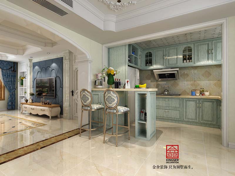 天下錦程270平米簡(jiǎn)歐風(fēng)格裝修效果圖