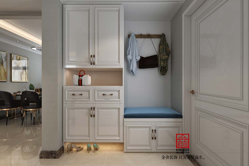 國賓壹號(hào)139平裝修美式風(fēng)格效果圖