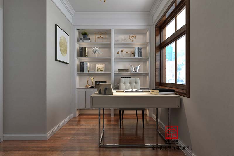 國賓壹號139平裝修-美式風格-效果圖