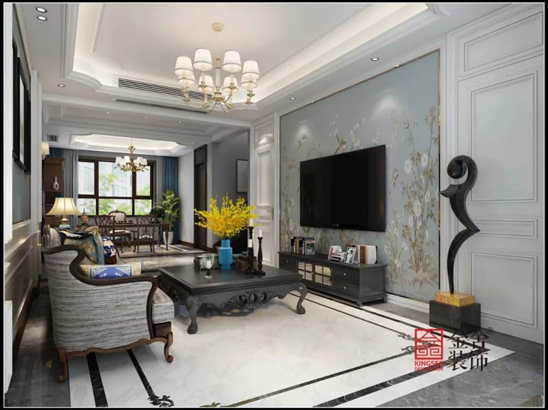 自建別墅裝修效果圖-700平-混搭風格