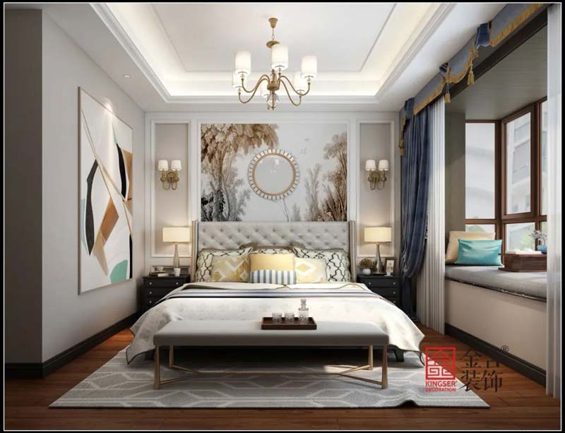 新樂自建別墅裝修效果圖-700㎡-混搭風格