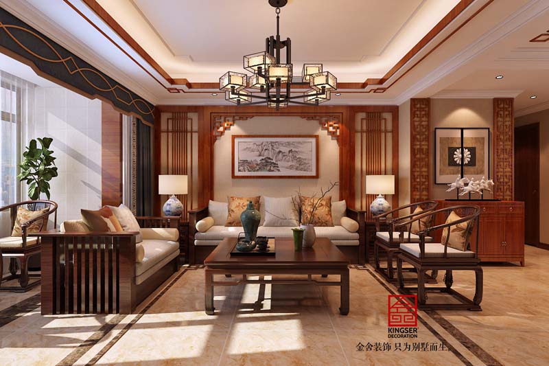 國賓壹號中式風格效果圖