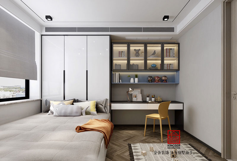 榮盛華府-三室一廳-裝修效果圖