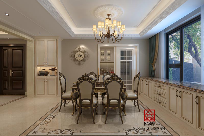 東南智匯城190m2歐式風格裝修效果圖