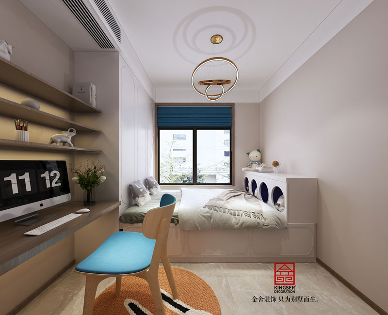 中冶德賢公館208㎡港式輕奢裝修方案