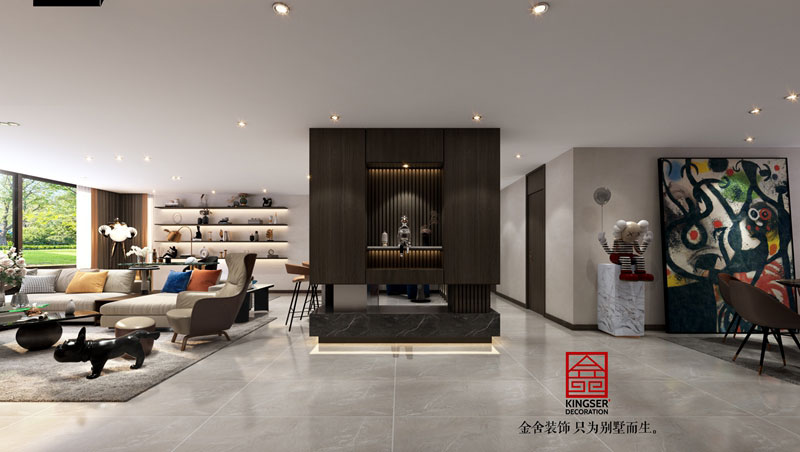 中冶德賢公館208㎡-港式輕奢-裝修方案