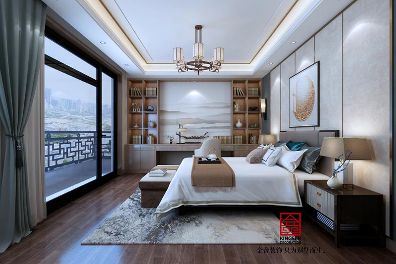 龍湖天宸原著新中式裝修設計