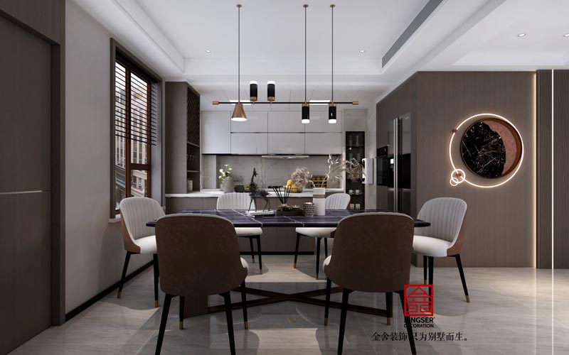 榮盛華府輕奢風格裝修效果圖