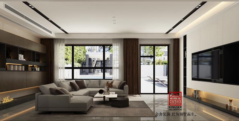 開元府414㎡-現代風格-別墅裝修效果圖