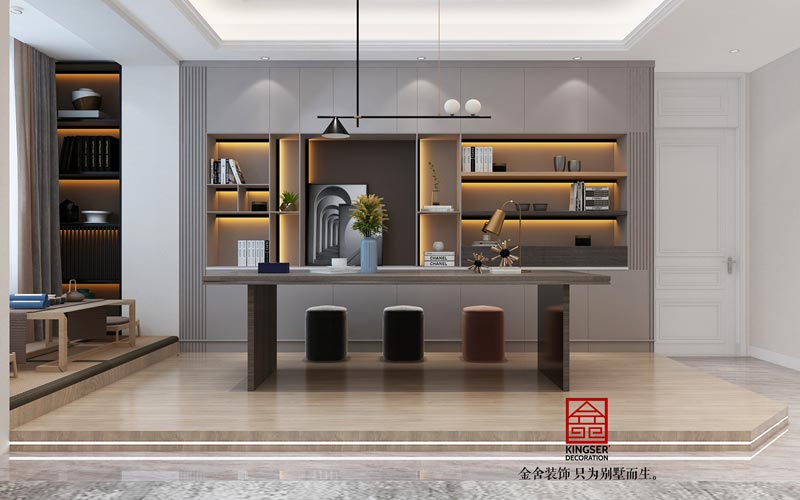 瀚林甲第167平米美式風(fēng)格裝修