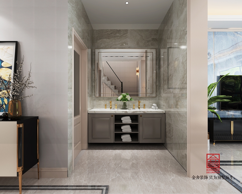 阿爾卡迪亞榮逸院子170平現(xiàn)代輕奢風(fēng)格案例