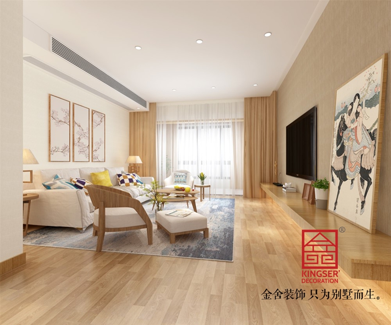 阿爾卡迪亞榮逸院子119平 現代日式風格案例