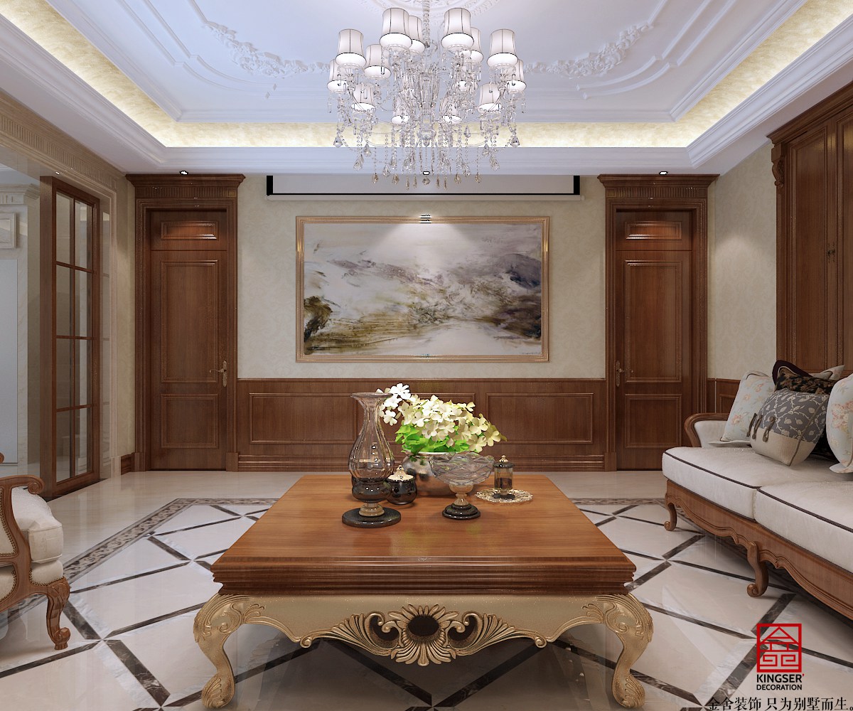 江南新城416平歐式風格案例欣賞