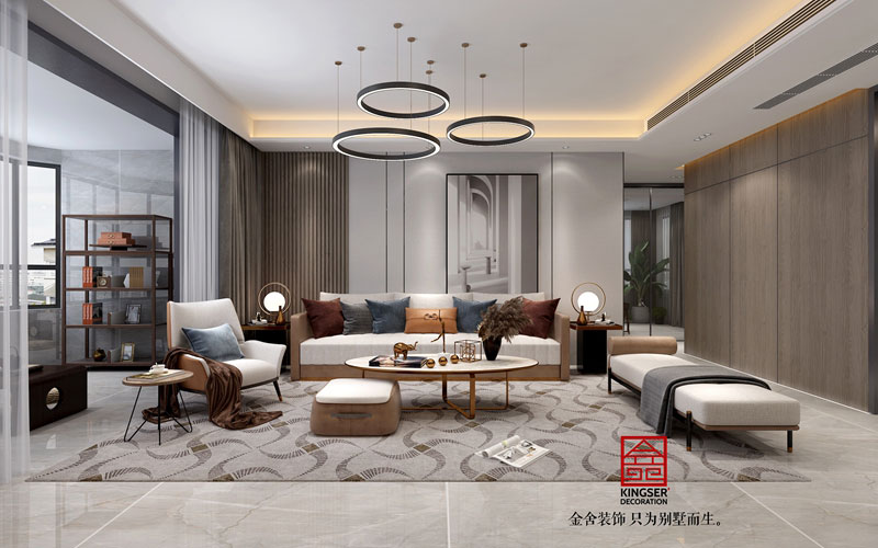 榮盛華府現代風格裝修效果圖