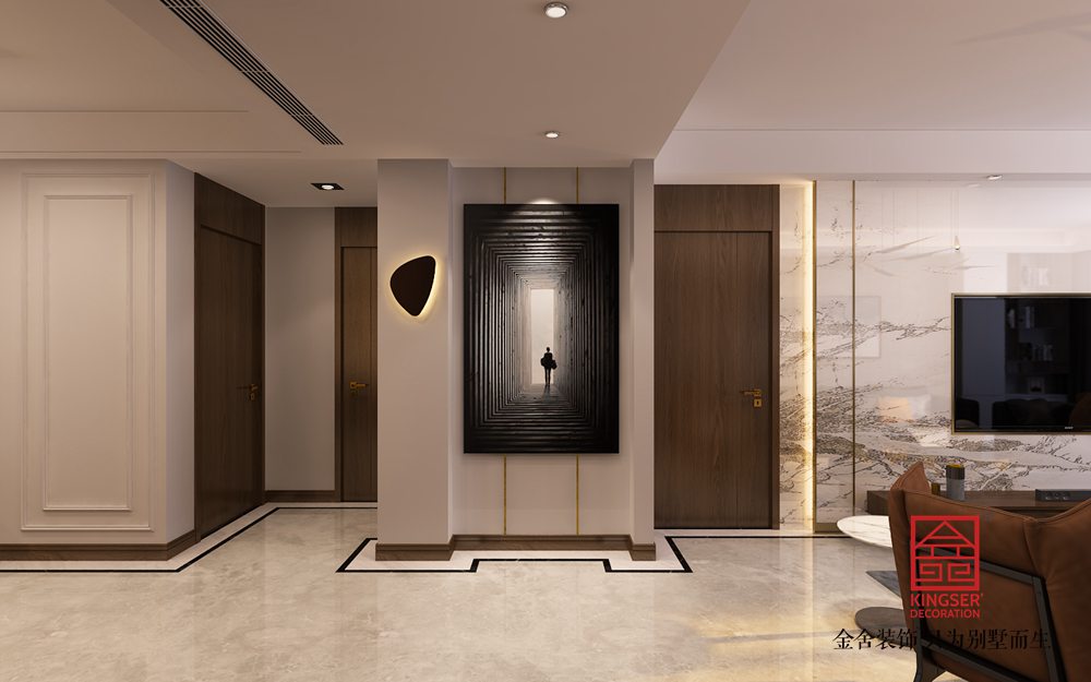 奧北公元134平米現(xiàn)代風(fēng)格裝修-玄關(guān)