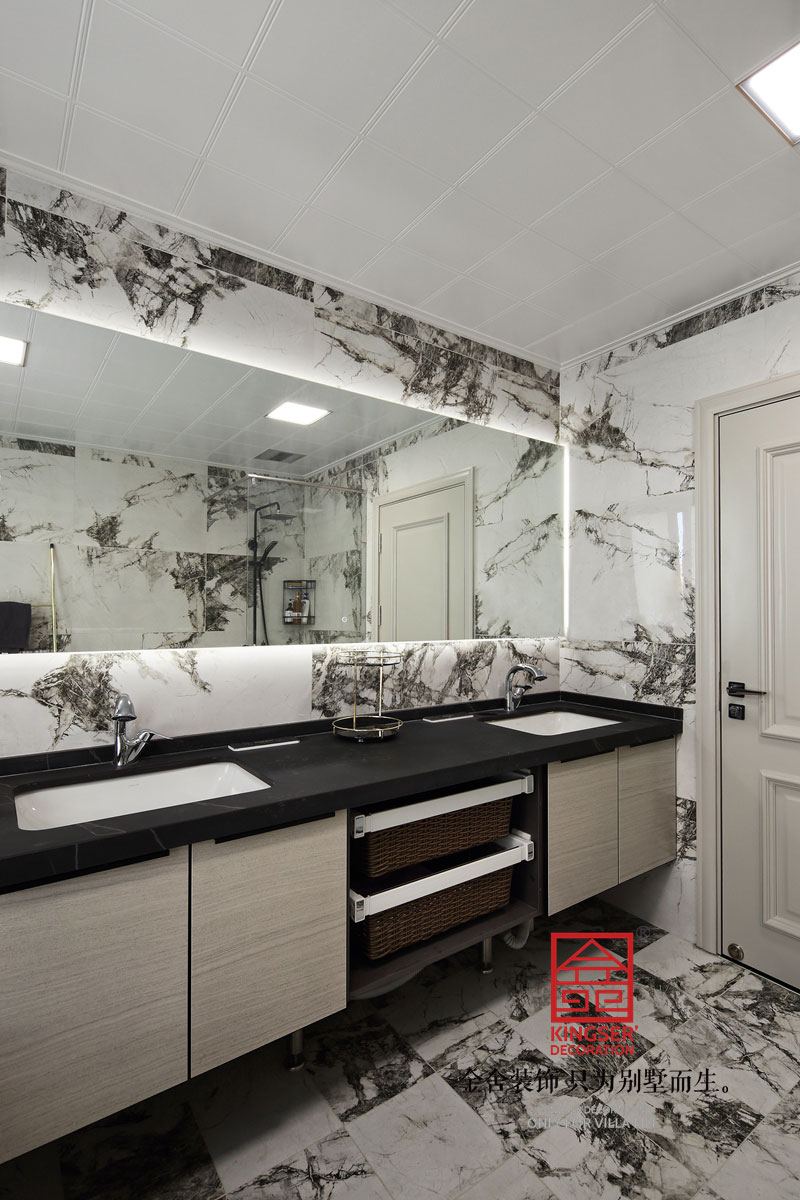 天山九峯210㎡當代風格裝修實景圖