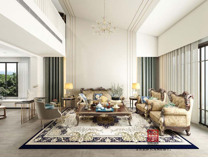 紅山壹號院280現代風格裝修效果圖