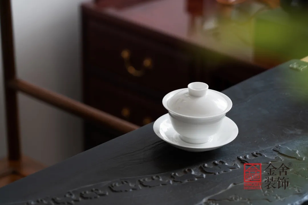 八馬茶業中式風格裝修實景-茶室