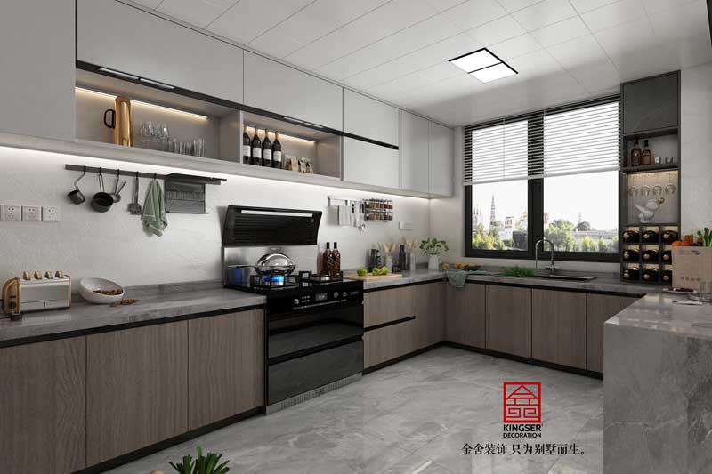 上東壹號214平米輕奢風格裝修效果圖