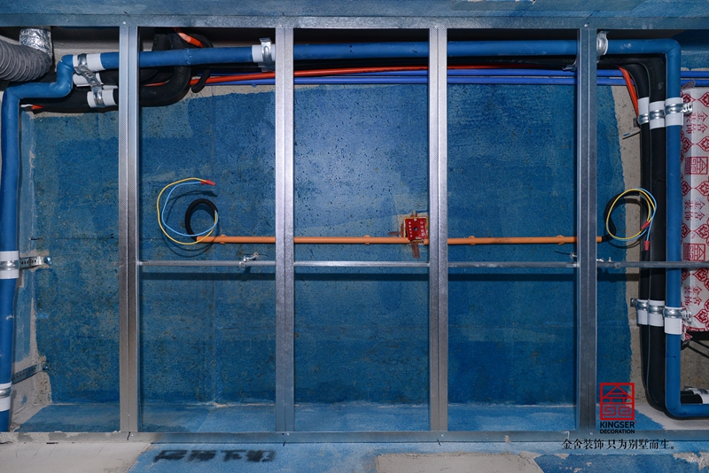  天山國賓一號158平瓦工施工現場