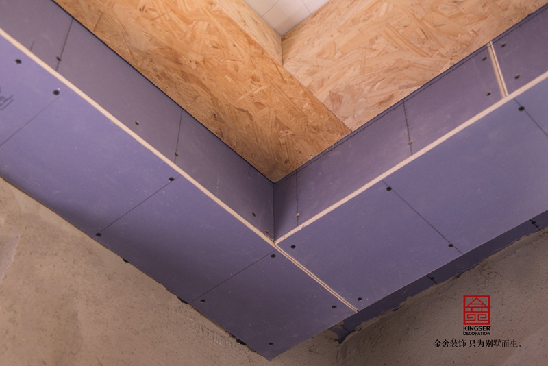  天山國賓一號158平瓦工施工現場