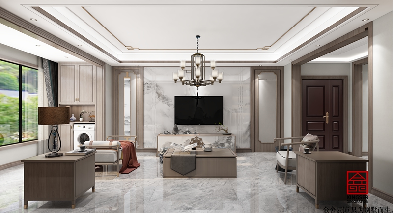 融創中心180平新中式風格案例