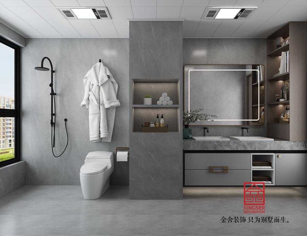 北城國際170平米現代簡約裝修-衛生間