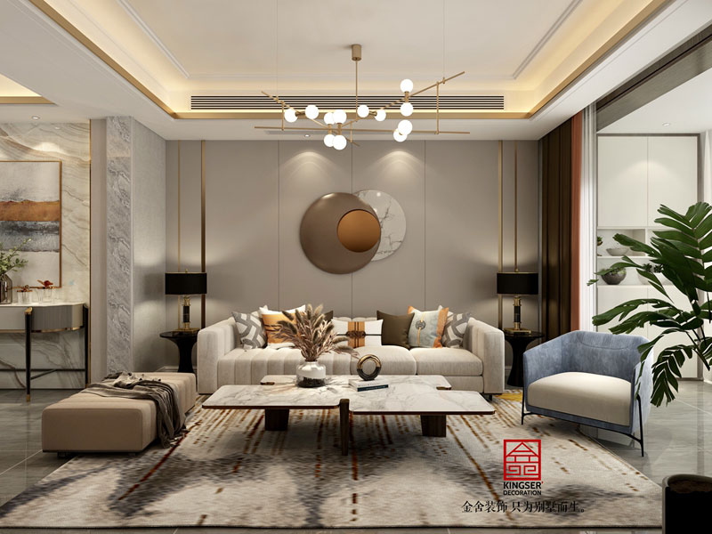 融創中心裝修設計-現代輕奢-效果圖