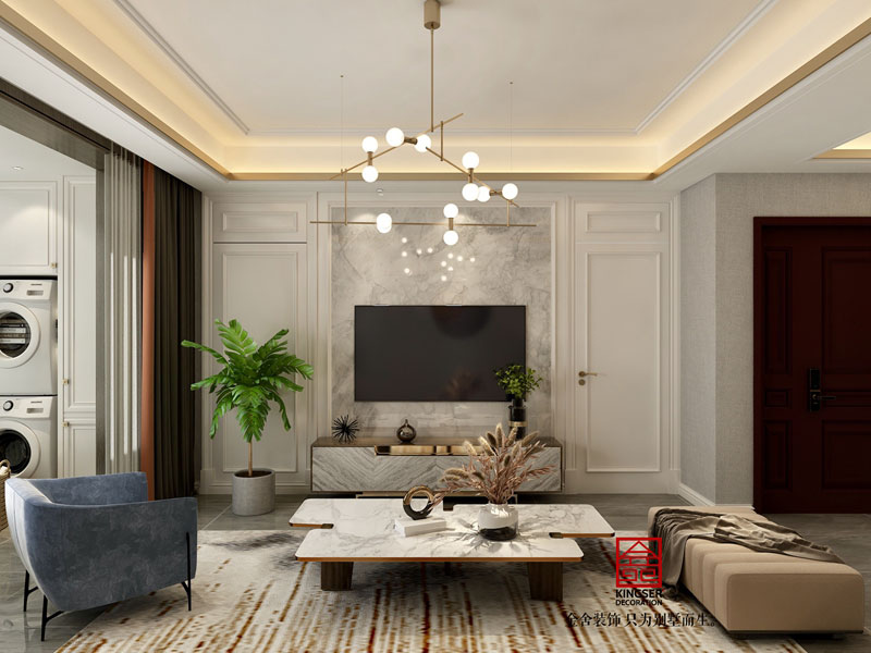 融創中心裝修設計-現代輕奢-效果圖