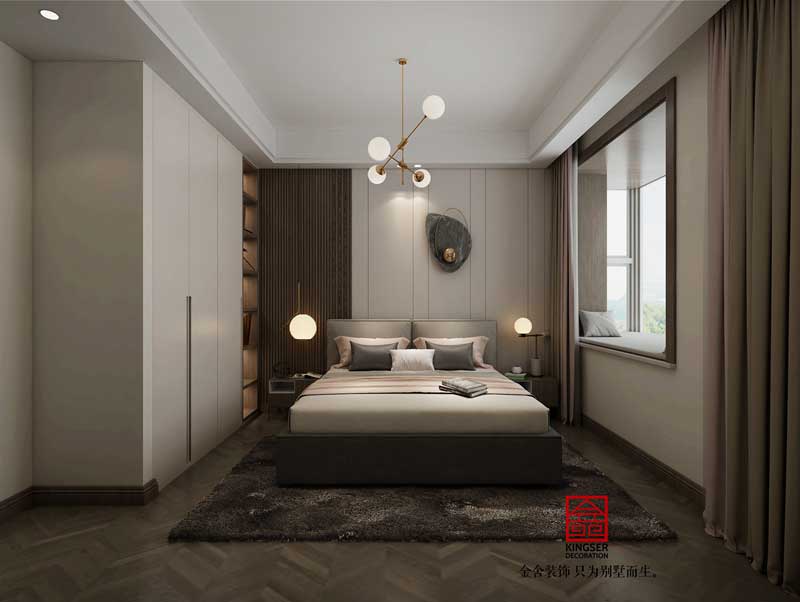 東南智匯城94平極簡風格裝修效果圖