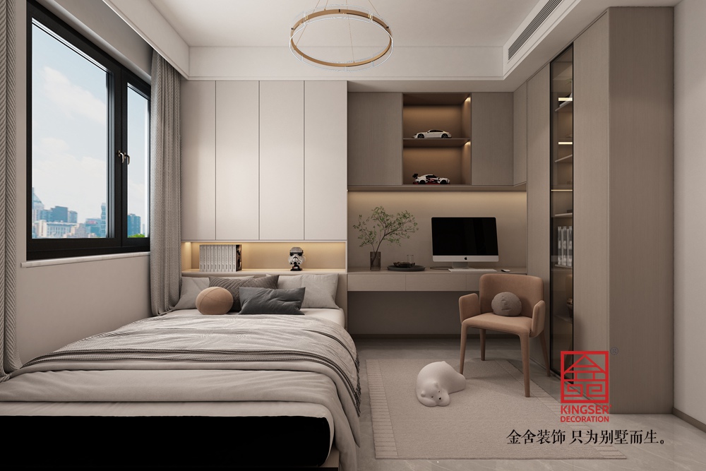 國(guó)仕山136平米現(xiàn)代簡(jiǎn)約風(fēng)格裝修-兒童房