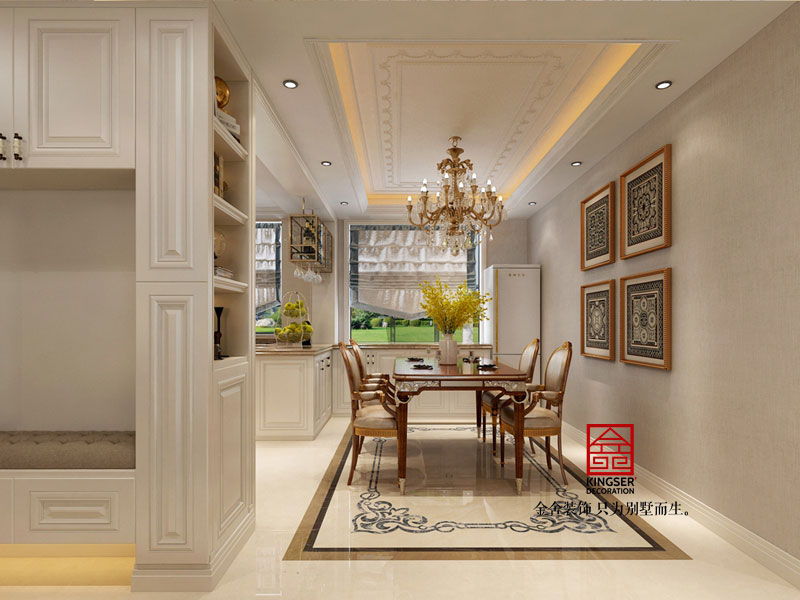 東南智匯城四室兩廳歐式風格裝修效果圖