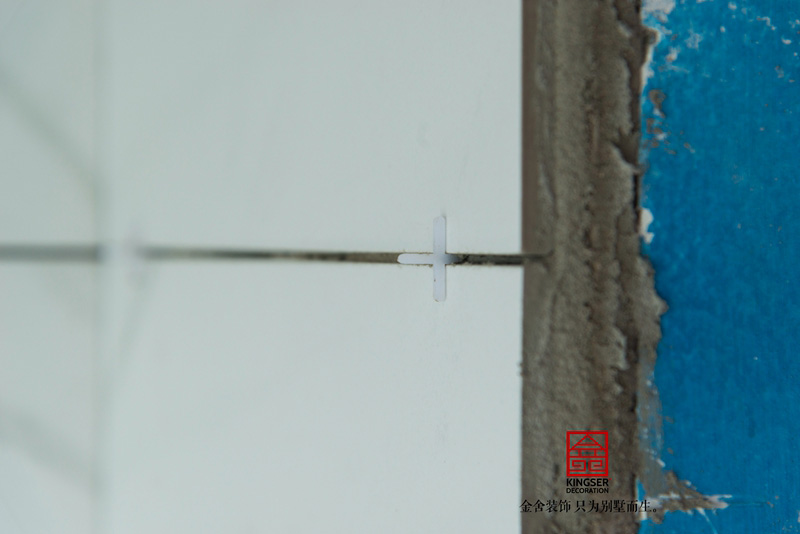 中冶德賢公館150平米裝修施工現場