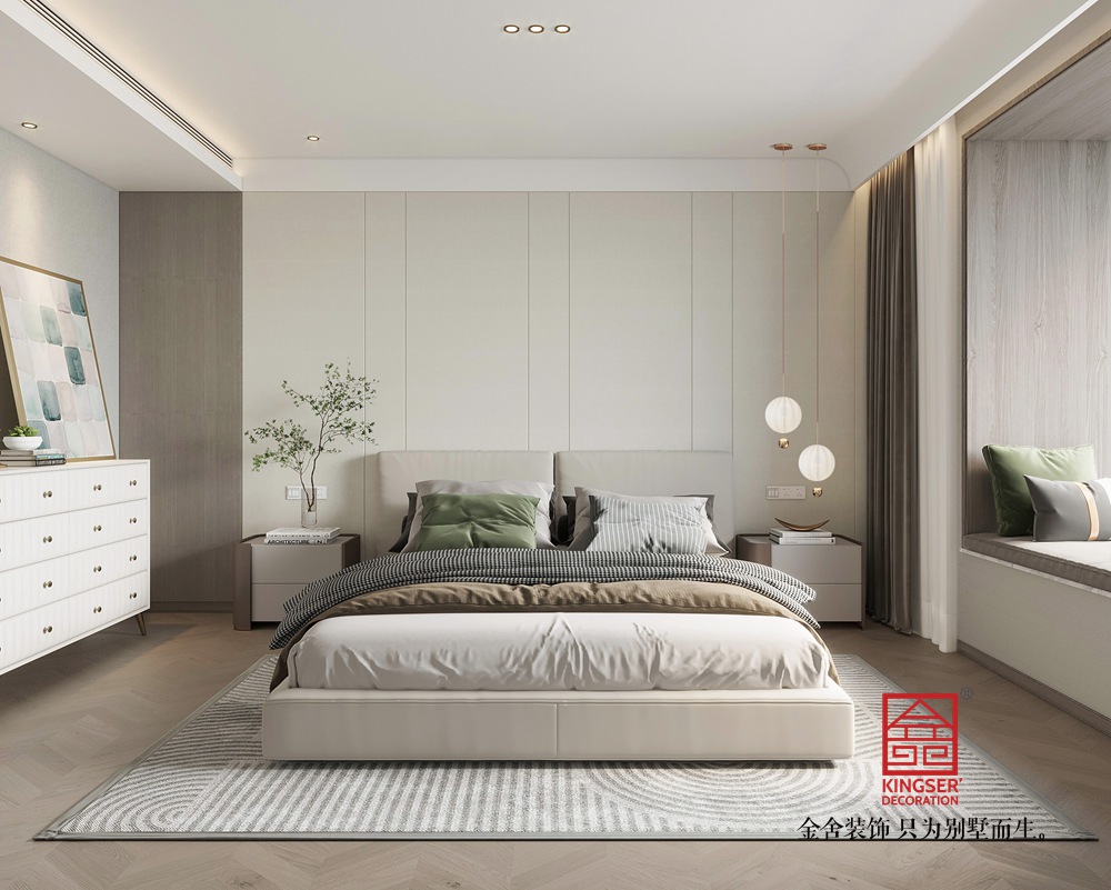 東南智匯城180平米現(xiàn)代風(fēng)格裝修-臥室