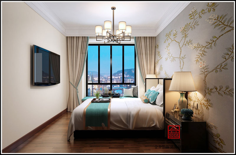 英格蘭景城新中式風格裝修效果圖