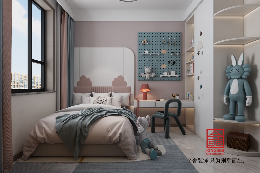 維多利亞175平米現代簡約風格裝修-兒童房