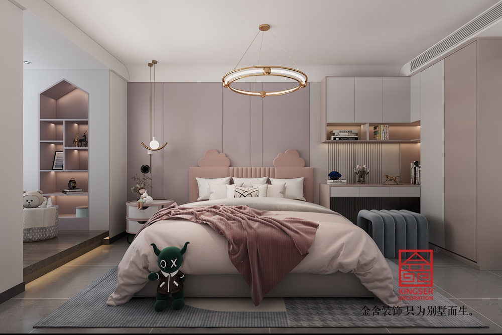 維多利亞220平米現代簡約風格裝修-兒童房