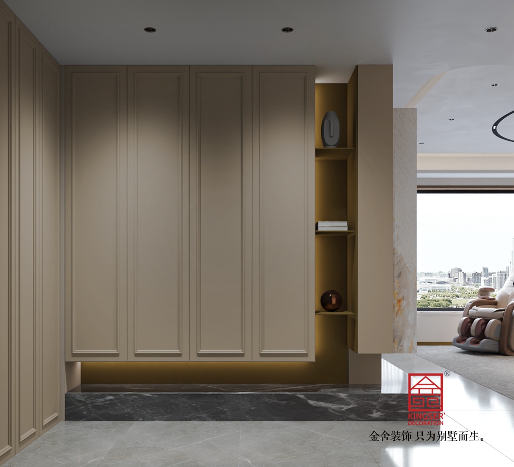 龍湖天奕176平米現代風格裝修-玄關