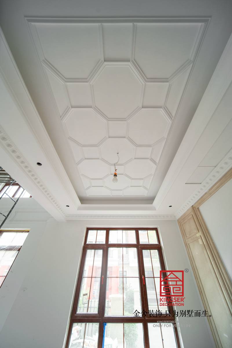 金舍裝飾西山林語299平油工施工過程 