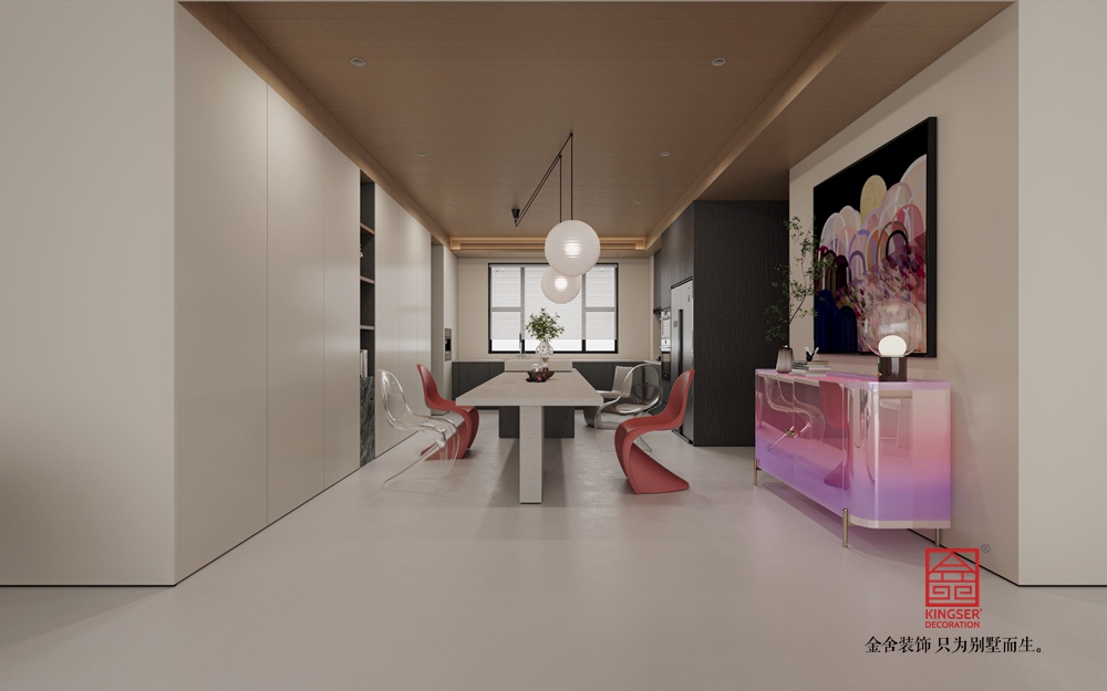 云和賦251平米現代簡約裝修-餐廳