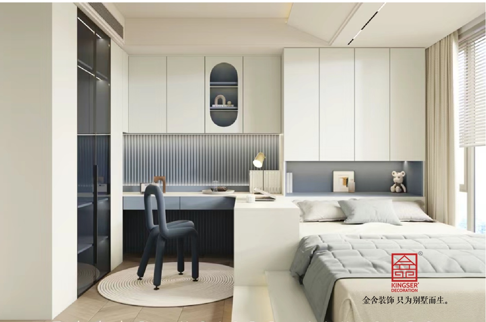 瑞凝府168平米現代輕奢風格裝修-兒童房