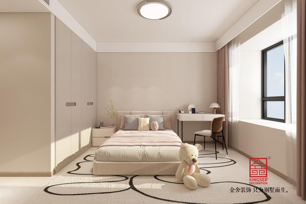 大者安吉200平米現(xiàn)代簡約裝修-臥室